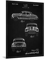 PP134- Vintage Black Buick Super 1949 Car Patent Poster-Cole Borders-Mounted Premium Giclee Print