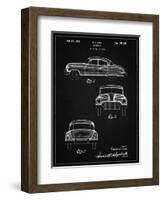 PP134- Vintage Black Buick Super 1949 Car Patent Poster-Cole Borders-Framed Giclee Print