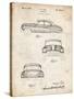 PP134- Vintage Parchment Buick Super 1949 Car Patent Poster-Cole Borders-Stretched Canvas