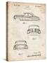 PP134- Vintage Parchment Buick Super 1949 Car Patent Poster-Cole Borders-Stretched Canvas