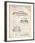 PP134- Vintage Parchment Buick Super 1949 Car Patent Poster-Cole Borders-Framed Giclee Print