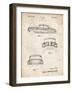 PP134- Vintage Parchment Buick Super 1949 Car Patent Poster-Cole Borders-Framed Giclee Print