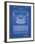 PP135- Blueprint Dayton Portable Typewriter Patent Poster-Cole Borders-Framed Giclee Print