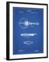 PP137- Blueprint Gibson Mandolin A - Model Patent Poster-Cole Borders-Framed Giclee Print