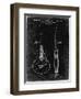 PP138- Black Grunge Gretsch 6022 Rancher Guitar Patent Poster-Cole Borders-Framed Giclee Print