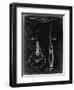 PP138- Black Grunge Gretsch 6022 Rancher Guitar Patent Poster-Cole Borders-Framed Giclee Print