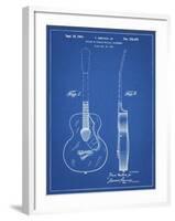 PP138- Blueprint Gretsch 6022 Rancher Guitar Patent Poster-Cole Borders-Framed Giclee Print