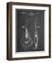 PP138- Chalkboard Gretsch 6022 Rancher Guitar Patent Poster-Cole Borders-Framed Giclee Print