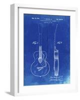 PP138- Faded Blueprint Gretsch 6022 Rancher Guitar Patent Poster-Cole Borders-Framed Giclee Print