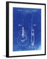 PP138- Faded Blueprint Gretsch 6022 Rancher Guitar Patent Poster-Cole Borders-Framed Giclee Print