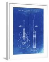 PP138- Faded Blueprint Gretsch 6022 Rancher Guitar Patent Poster-Cole Borders-Framed Giclee Print