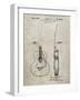 PP138- Sandstone Gretsch 6022 Rancher Guitar Patent Poster-Cole Borders-Framed Giclee Print