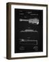 PP139- Vintage Black Stratton & Son Acoustic Guitar Patent Poster-Cole Borders-Framed Giclee Print