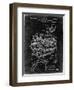 PP14 Black Grunge-Borders Cole-Framed Giclee Print