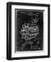 PP14 Black Grunge-Borders Cole-Framed Giclee Print