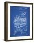 PP14 Blueprint-Borders Cole-Framed Giclee Print