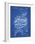 PP14 Blueprint-Borders Cole-Framed Giclee Print