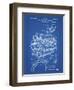 PP14 Blueprint-Borders Cole-Framed Giclee Print