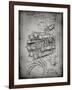 PP14 Faded Grey-Borders Cole-Framed Giclee Print