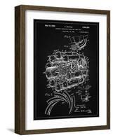 PP14 Vintage Black-Borders Cole-Framed Giclee Print