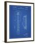 PP140- Blueprint Gibson Les Paul Guitar Patent Poster-Cole Borders-Framed Giclee Print