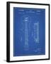 PP140- Blueprint Gibson Les Paul Guitar Patent Poster-Cole Borders-Framed Giclee Print