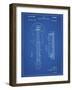 PP140- Blueprint Gibson Les Paul Guitar Patent Poster-Cole Borders-Framed Giclee Print