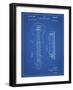 PP140- Blueprint Gibson Les Paul Guitar Patent Poster-Cole Borders-Framed Giclee Print