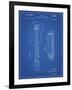 PP140- Blueprint Gibson Les Paul Guitar Patent Poster-Cole Borders-Framed Giclee Print