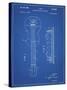 PP140- Blueprint Gibson Les Paul Guitar Patent Poster-Cole Borders-Stretched Canvas