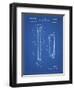 PP140- Blueprint Gibson Les Paul Guitar Patent Poster-Cole Borders-Framed Giclee Print