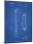 PP140- Blueprint Gibson Les Paul Guitar Patent Poster-Cole Borders-Mounted Giclee Print
