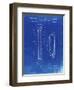 PP140- Faded Blueprint Gibson Les Paul Guitar Patent Poster-Cole Borders-Framed Giclee Print