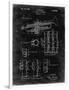PP141- Black Grunge Selmer 1939 Trumpet Patent Poster-Cole Borders-Framed Premium Giclee Print