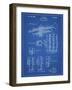 PP141- Blueprint Selmer 1939 Trumpet Patent Poster-Cole Borders-Framed Giclee Print