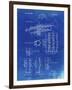 PP141- Faded Blueprint Selmer 1939 Trumpet Patent Poster-Cole Borders-Framed Giclee Print