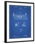 PP142- Blueprint Football Board Game Patent Poster-Cole Borders-Framed Giclee Print