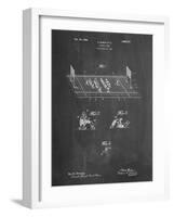 PP142- Chalkboard Football Board Game Patent Poster-Cole Borders-Framed Giclee Print