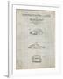 PP144- Antique Grid Parchment 1964 Porsche 911  Patent Poster-Cole Borders-Framed Giclee Print