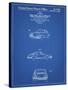 PP144- Blueprint 1964 Porsche 911  Patent Poster-Cole Borders-Stretched Canvas