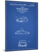 PP144- Blueprint 1964 Porsche 911  Patent Poster-Cole Borders-Mounted Giclee Print