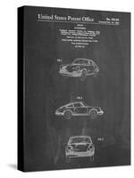 PP144- Chalkboard 1964 Porsche 911  Patent Poster-Cole Borders-Stretched Canvas