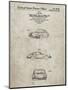 PP144- Sandstone 1964 Porsche 911  Patent Poster-Cole Borders-Mounted Premium Giclee Print