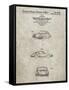 PP144- Sandstone 1964 Porsche 911  Patent Poster-Cole Borders-Framed Stretched Canvas