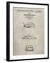 PP144- Sandstone 1964 Porsche 911  Patent Poster-Cole Borders-Framed Giclee Print