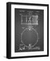 PP147- Black Grid Slingerland Snare Drum Patent Poster-Cole Borders-Framed Giclee Print