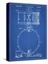 PP147- Blueprint Slingerland Snare Drum Patent Poster-Cole Borders-Stretched Canvas