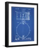 PP147- Blueprint Slingerland Snare Drum Patent Poster-Cole Borders-Framed Giclee Print