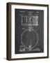 PP147- Chalkboard Slingerland Snare Drum Patent Poster-Cole Borders-Framed Giclee Print