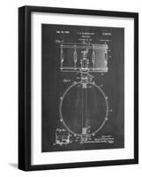 PP147- Chalkboard Slingerland Snare Drum Patent Poster-Cole Borders-Framed Giclee Print
